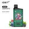 iGET BAR VAPE 3500 PUFF – BLACK FOREST