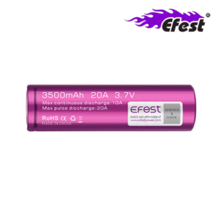 EFEST 18650 20A 3500mAh Flat Top Rechargeable Battery (1pc/pack)