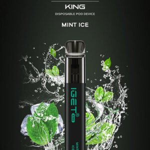iGET KING VAPE 2600 PUFF – MINT ICE