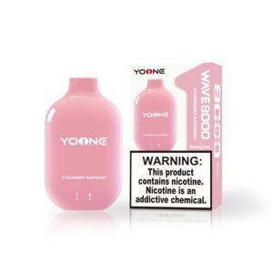 YOONE WAVE 9000 PUFF – STRAWBERRY RASPBERRY