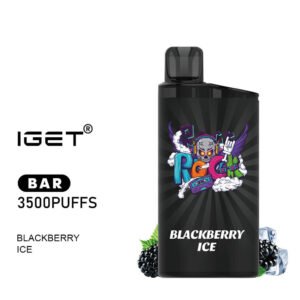 iGET BAR VAPE 3500 PUFF – BLACKBERRY ICE