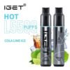 iGET HOT VAPE 5500 PUFF – COLA LIME ICE