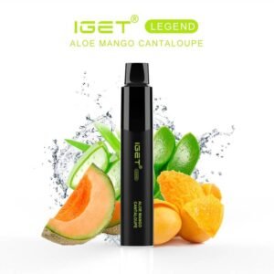 iGET LEGEND VAPE 4000 PUFF – ALOE MANGO CANTALOUPE